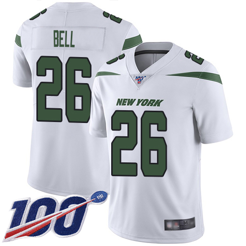New York Jets Limited White Youth LeVeon Bell Road Jersey NFL Football #26 100th Season Vapor Untouchable->women nfl jersey->Women Jersey